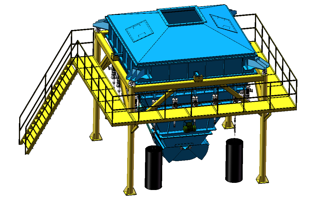 電子皮帶秤實物校驗裝置